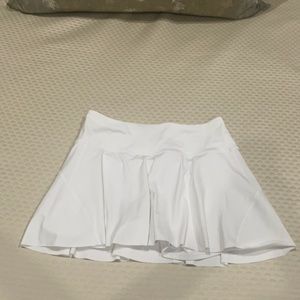White ace tennis skirt by athleta